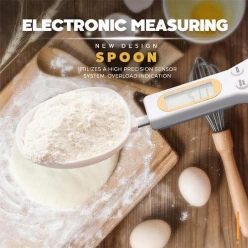 High-precision Kitchen Measuring Spoon LCD Digital Display Food Spice Sugar Scale Pet Food Scale Kitchen Measuring Tools