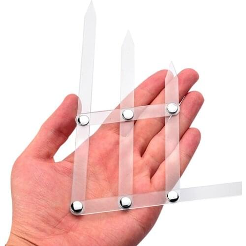 1pc Multi-functional Measuring Ruler Tools Microblading Accessories Permanent Cosmetic Supplies Eyebrow Measuring Tools Supplies