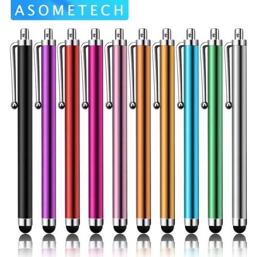10pcs/lot Universal Stylus Pen For iPad iPhone Samsung Mobile Phone Tablet Capacitive Pen Portable Sensitive Touch Screen Pen