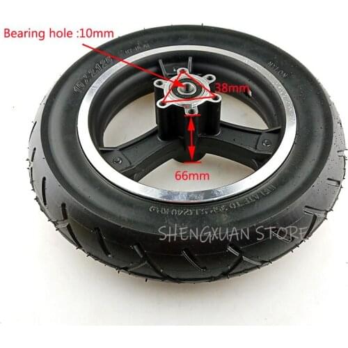 10x2.125 tire10 inch tyre Inner Tube&rim hub for Scooter F1 A8 2 Wheels Electric Balancing Scooter 10''Hoverboard tire wheel