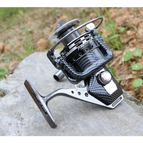 2016 Super Quality Seamless Metal Spinning Fishing Reel Carp Bass Sea Fishing Reel Fishing Tackle 12+1BB