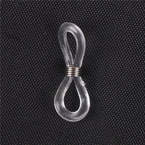 40pcs=20pairs Ear Hook Eyeglasses Spectacles Chain Glasses Retainer Ends Rope Sunglasses Cord Holder Strap Loop Connector