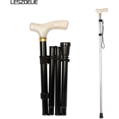 6 Colors Resin Handle Foldable Fashion Walking Stick Man Luxury Decorative Cane Women Adjustable Stick Folding Walking Canes