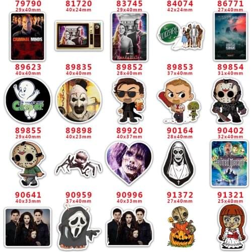 DIY Decoration Crafts Accessories 30pcs Per Halloween Cartoon Character Planar Resin PR89854