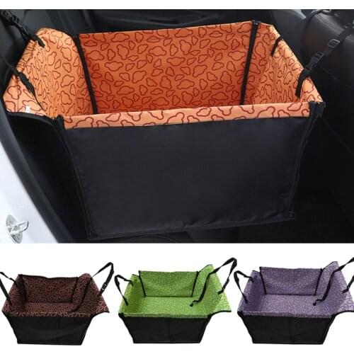 Car Seat Bag Waterproof Pet Carriers Dog Car Seat Cover Mats Hammock Cushion Carrying For Dogs Transportin Perro Autostoel Hond