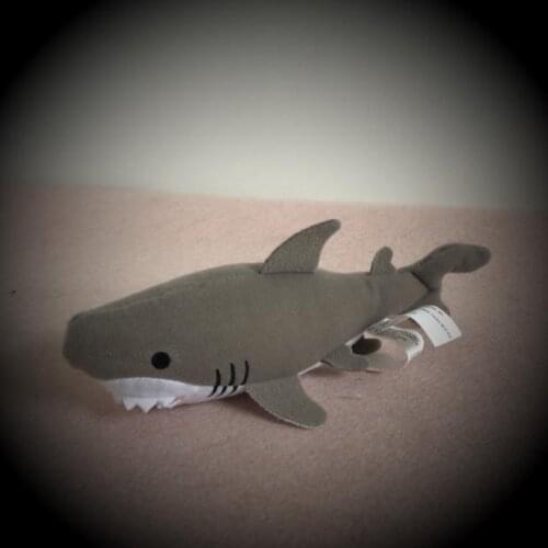 Great White Shark Plush Stuffed Animal Toy, Gifts for Kids, Cuddlekins 22cm