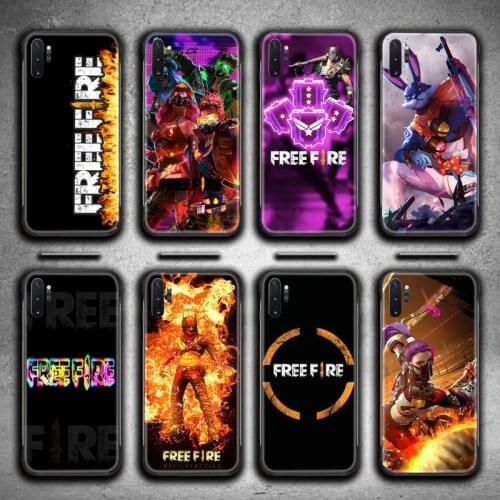 Hot Game Free Fire Phone Case For Samsung Galaxy Note20 ultra 7 8 9 10 Plus lite M51 M21 M31 J8 2018 Prime