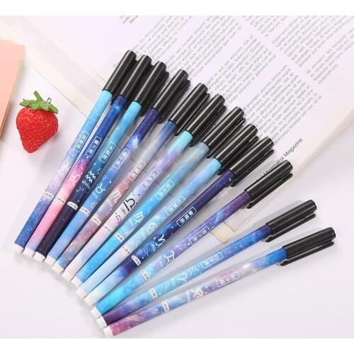 Ellen Brook 1 PCS Stationery Cute TWelve Constellations Pen Gel Pen School Office Kawaii Supplies Creative Gift