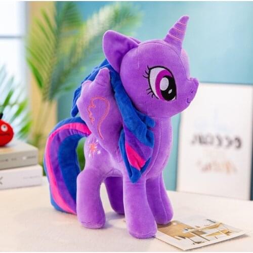 Original Harsbro 20cm Stuffy Animal Horse Equestria Girls Plush Toys For Girl Gift Cartooon Horse Peluches Animal Toys