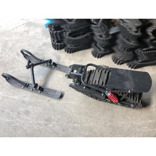 Dirt Snowbike Conversion Kit Wheel Snow Front Skis Rear Sand Tracks