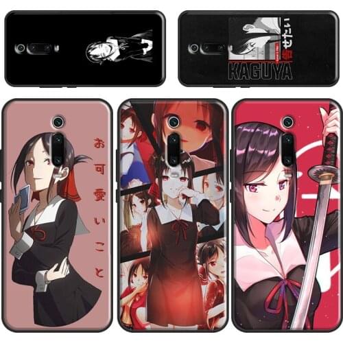Cute Kaguya Sama Anime Phone Case For Xiaomi Mi 11 Lite Ultra 9 10 9T 10T Pro POCO M3 Pro F2 F3 POCO X3 Pro Cover