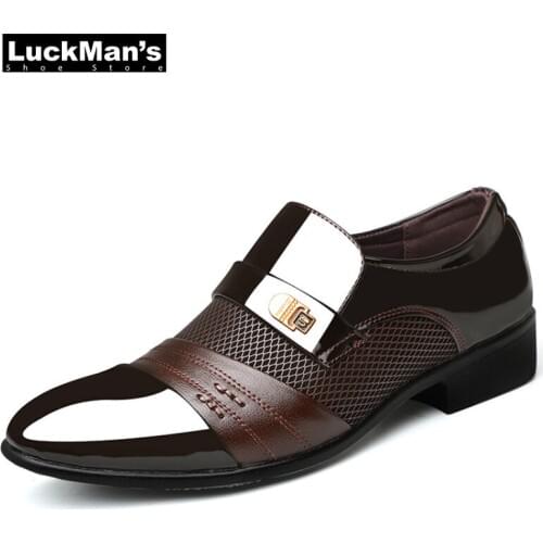 Men Shoes Wedding Oxford Shoes for Men Formal Shoes Men Mens Dress Shoes Zapatos De Hombre De Vestir Formal 2019 Plus Size 38-48