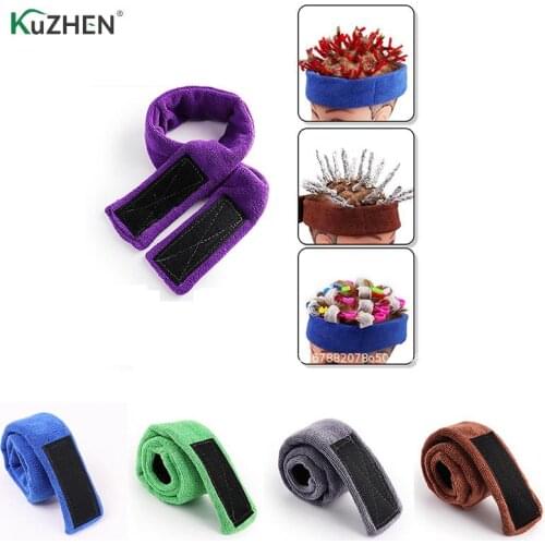 Cotton Salon Towel Hair Salon Ironing And Dyeing Absorbent Cotton Barber Shop Short Hair Texture Ironing Leak Proof Hair Band