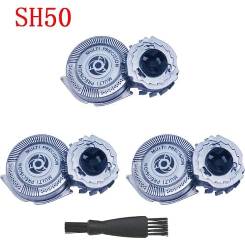 3pcs SH50 Replacement Shaver Heads Blade for Philips S5000 S5010 S5380 S5571 S5011 S5571 S5570 S5080 S5079 S5078 S5077 S5015