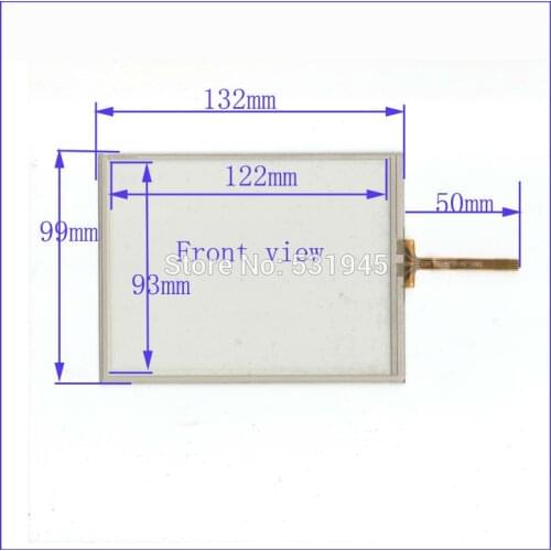 ZhiYuSun TR4-057F-24 132mm*99mm 132*99 navigation vehicle5.7 -inch resistive touch screen for industry applications