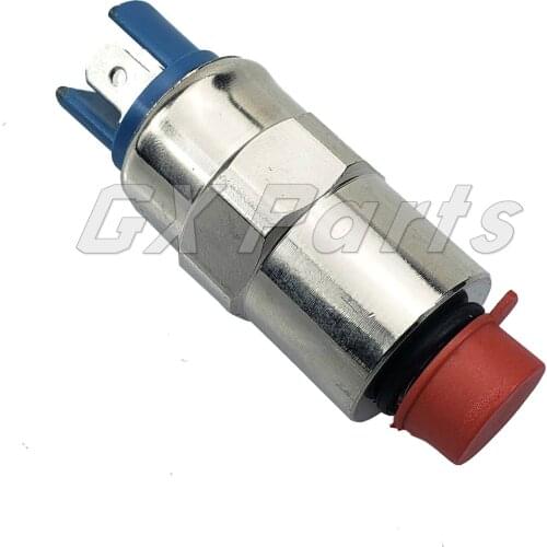 12V 7167620D Shutoff Stop Solenoid 7167-620C for Delphi Perkins Engine 1000 Series and CAV Lucas
