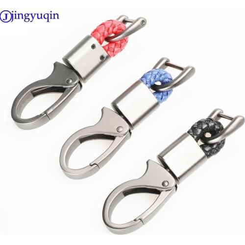 Jingyuqin 3 Color Popular jewelry Fashion Keychain keyRing Auto Part Car Steering Wheel Model Urbocharger Gift Women Man