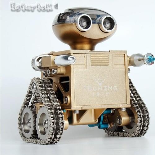 Estartek Teching Intelligent Track Robot DM-19 Trailblazer 1 APP Mobile Remote Control Matel Block Toys