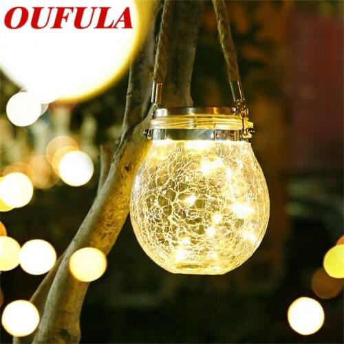 FAIRY Solar Portable Lanterns Crack Wishing Light Landscape Light Garden Waterproof Atmosphere Light