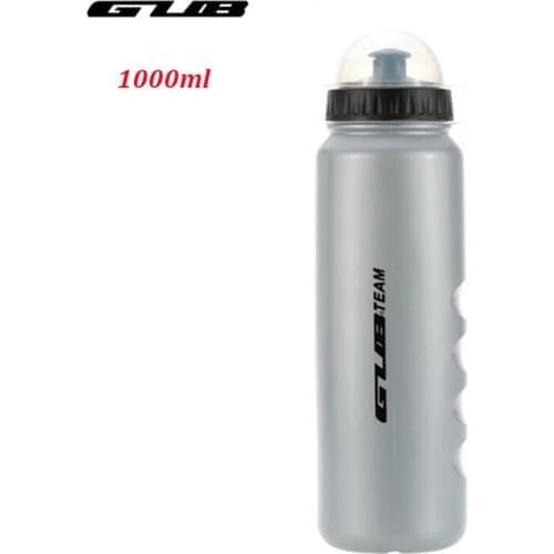 GUB 1000ml Bike Water Bottle Bicycle Portable Plastic Kettle Water Cup With Dust Cover Cycling Outdoor Sports Bottles