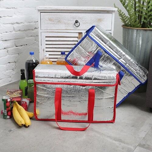 Insulated Reusable Grocery Bags for Hot or Cold Food Delivery, Groceries, Travel, Shopping