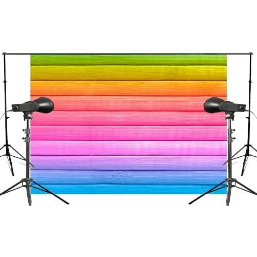 Exquisite Colorful Cross board Wooden Background children Photo Studio Backdrop 150x220cm Photography Backdrops Wall