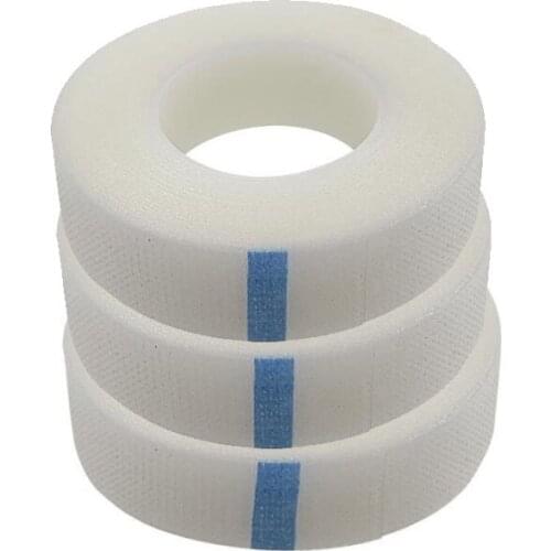 Eyelash Tape White Paper Fabric Tape for Eyelash Extension Supply 10 Yard Each RollS