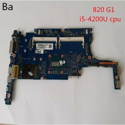 For HP EliteBook 820 G1 laptop motherboard integrated graphics card I5-4200U CPU completed full testing