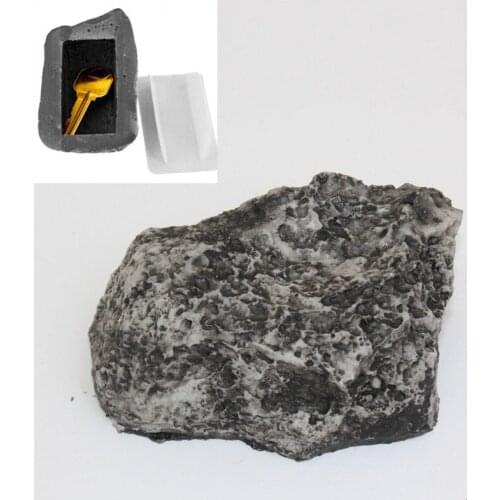 Fashion Fake Rock Stone Hide A Key Box Outdoor Hidden Safe Stash Storage Case Box