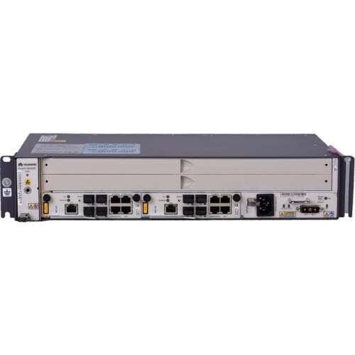 New Original HW MA5608T GPON OLT equipment Optical Line Terminal 1GE Uplink with 1*MCUD+1*MPWD Board AC power supply