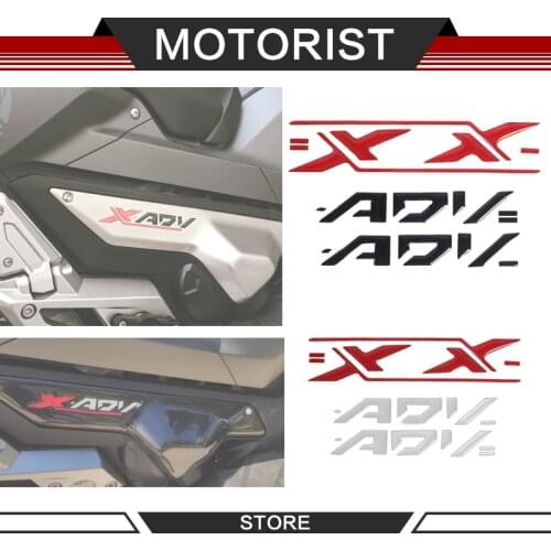 Fit for HONDA XADV X-ADV 750 xadv 750 x-adv 3D reflective logo side panel sticker color logo applique motorcycle sticker decals