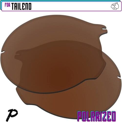 EZReplace Polarized Replacement Lenses for - Oakley Tailend Sunglasses - Brown P