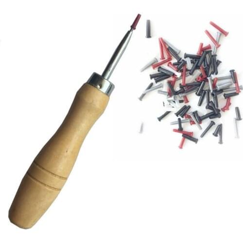 Badminton Racket Protect Line Pipe Take The Nail Cone Replace Racquet Colloidal Particles Picking Nail Tool Wood Color Q1303CME