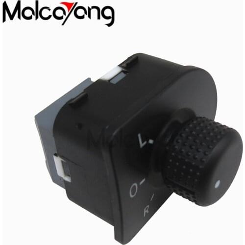 Left Door Adjust Side Mirror Control Switch Knob For Volkswagen V/W Golf 4 J/etta Bora Mk4 Beetle 1J1 959 565A 1J1959565A