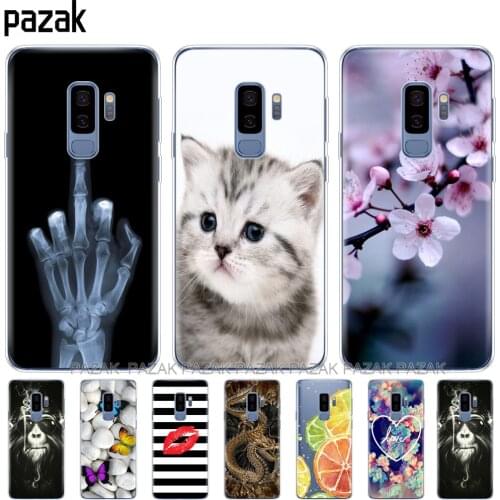 Silicone phone Case For Samsung Galaxy S9 / S9 PLUS Cases Cover For Samsung S9 / S9 plus Phone shell new design pop