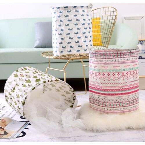 Bathroom Folding Laundry Basket Organizer Storage Basket Folding Bag Large Capacity Clothes Toy Container Laundry Basket