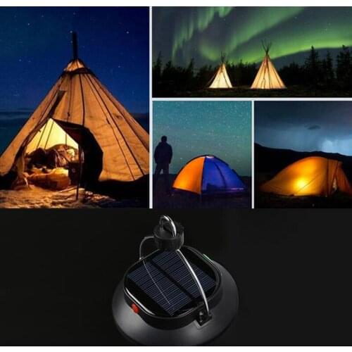 Solar Lamp For Garden Decoration Solar Camping Light Charging Tent Lamp Waterproof Multi-Function Charge Mobile Phones