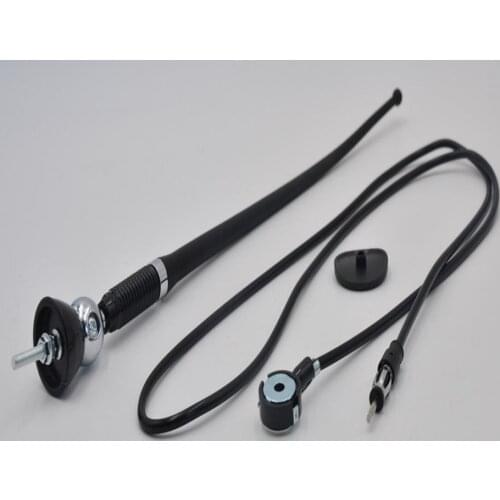 Antenna Extension Cable Auto Roof Flexible Mast 180 Rotating Base for Cars