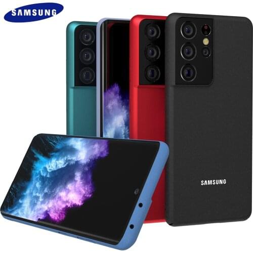 Ultra-Thin Matte Case For Samsung Galaxy S21 Ultra Plus Luxury Frosted Coque S 21 Sandstone Scrub Hard PC Back Protective Cover