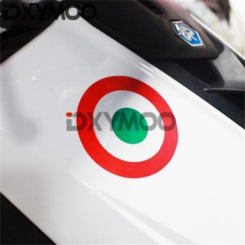 1 PCS Motorcycle Vinyl Decals Reflective Car Window HeadSticker Decals for Piaggio City FLY 125 Vespa Italy