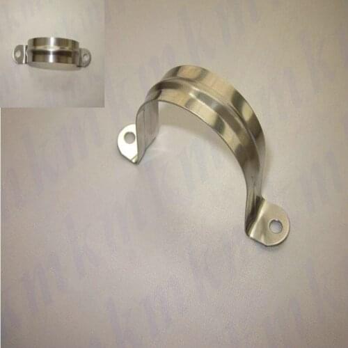 100PCS/LOT High Pressure Stainless Steel Pipe Clamp 100PCS Per M8 M10 M12 M14(for 9-15mm dia pipe)