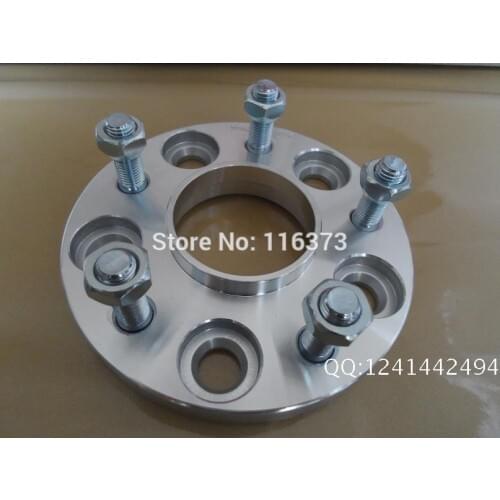 2pcs Aluminum Wheel Adapters 5x108 mm Center Bore 63.4mm thread 12x1.5 15mm/20mm/25mm/32mm wheels adapter spacers for Ford