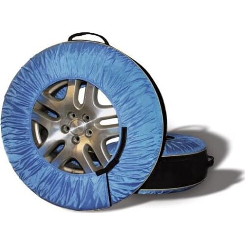 4Pcs Universal Car Spare Tire Cover For Sun Shade Dust-Proof Polyester Tyre Protector Wheel Accessories For Sedan Suv Tire Cover