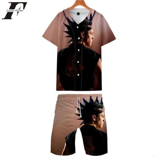 Cobra Kai 3D Print Snake Shirt Harajuku Slim Fit Tops TV Show Summer Casual Beach Mens Sets Japanese Streetwear Wholesale kpop