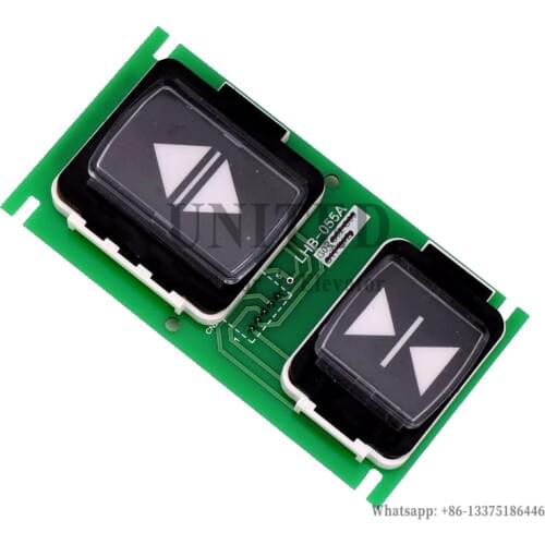 Elevator Door Button Flat Transparent Cover Button Cover LHB-055AG03