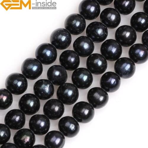 Gem-inside Natural Freshwater Pearl Beads For Jewelry Making Strand 15 Bracelet Necklace DIY Gifts Wholesale New