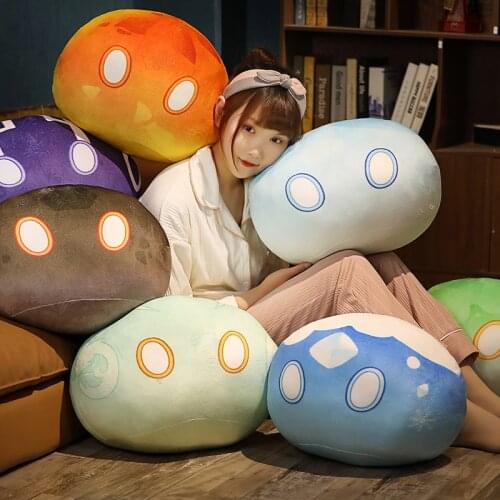 Game Genshin Impact Cosplay Slime Plush Dolls Keli Pillow Man Woman Toy Gift 10/25/40cm