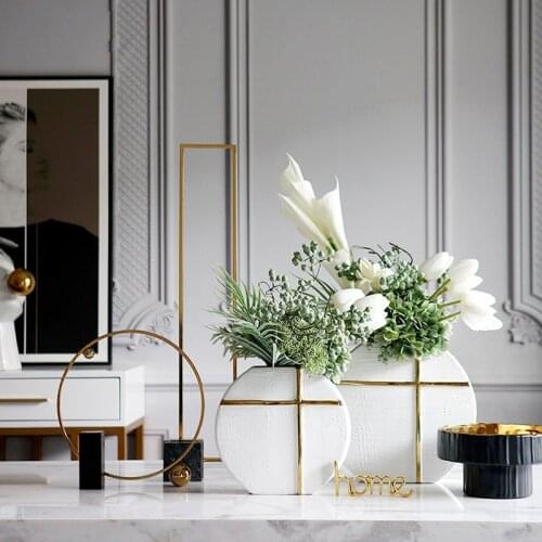 Leearts Porcelain Flower Vases