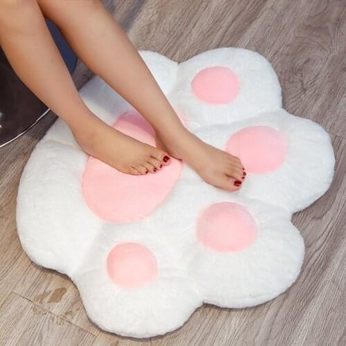 Cute cat paw pil Soft Paw Pillow Animal Seat Cushion Stuffed Plush Sofa Indoor Floor Home Chair Decor Winter Children Girls Gift