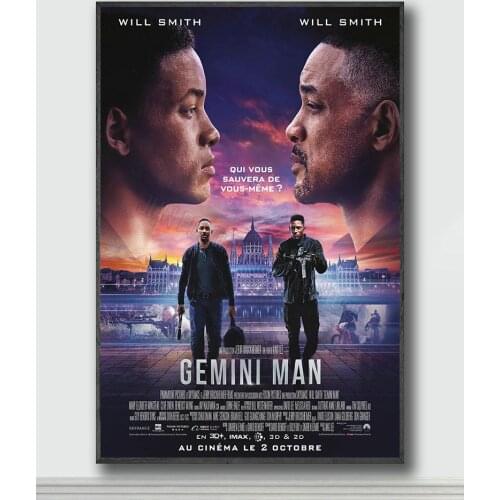 NJ116 Gemini Man Movie 3 Silk Posters and Prints wall art Art Poster Home Decor